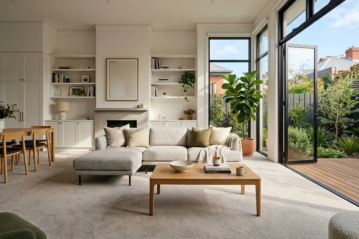 Residential carpet cleaning in Altona